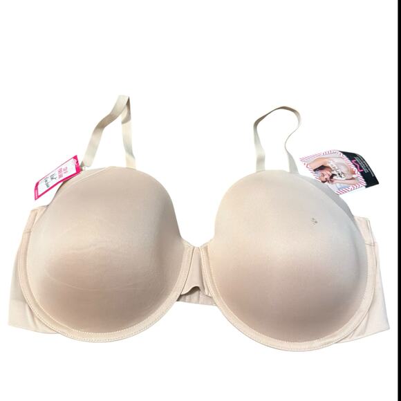 NWT maidenform small flaw as pictured beige size 40DD - Picture 1 of 12